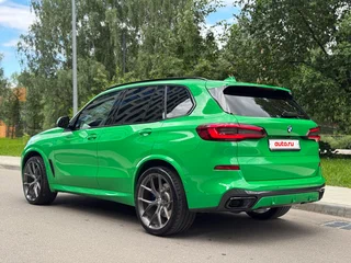 2021 BMW X5 40d IV (G05/G18), зелёный, 8900000 рублей, вид 4