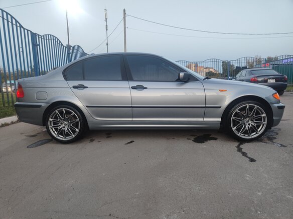 2004 BMW 3 серии 318i IV (E46) Рестайлинг, серый, 880000 рублей - вид 10
