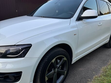 2008 Audi Q5 I (8R), белый, 1550000 рублей, вид 4