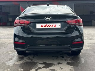 2018 Hyundai Solaris II, чёрный, 1150000 рублей, вид 4