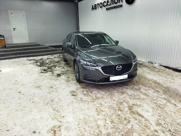 2019 Mazda 6 III (GJ) Рестайлинг 2, серый, 2530000 рублей - вид 1