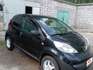 2008 Peugeot 107 I, чёрный, 280000 рублей, вид 3