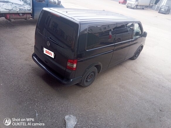 2007 Volkswagen Caravelle T5, чёрный, 1400000 рублей - вид 5