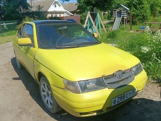 2007 Lada (ВАЗ) 2112, жёлтый, 100000 рублей, вид 2