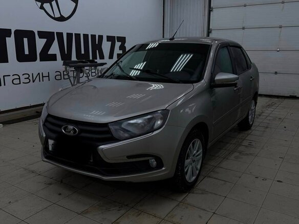 2022 Lada (ВАЗ) Granta I Рестайлинг, серый, 860000 рублей - вид 1