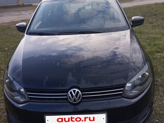 2014 Volkswagen Polo V, чёрный, 835000 рублей, вид 1