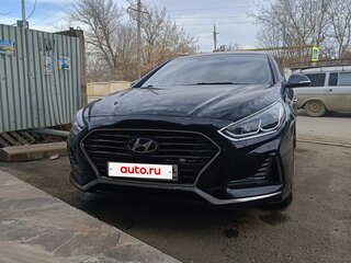 2019 Hyundai Sonata VII (LF) Рестайлинг, чёрный, 1320000 рублей, вид 2