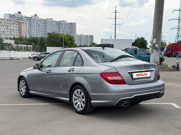 2012 Mercedes-Benz C-Класс 200 III (W204) Рестайлинг, серый, 1250000 рублей - вид 4