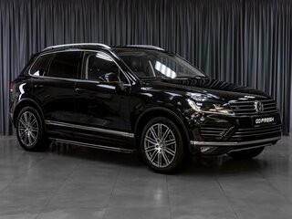 2016 Volkswagen Touareg II Рестайлинг, чёрный, 3099000 рублей, вид 1