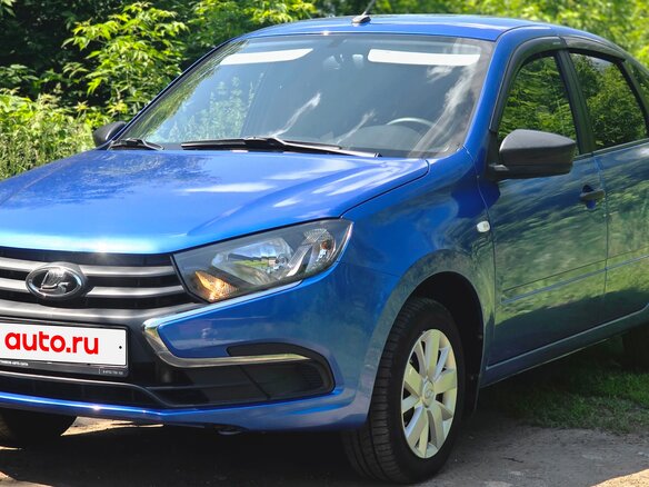 2020 Lada (ВАЗ) Granta I Рестайлинг, синий