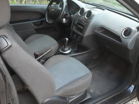 2006 Ford Fiesta Mk5, чёрный - вид 5