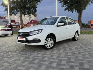 2022 Lada (ВАЗ) Granta I Рестайлинг, белый, 645000 рублей, вид 1