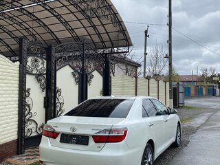 2016 Toyota Camry US Market VII (XV50) Рестайлинг, белый, 1980000 рублей, вид 2