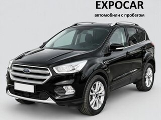 2018 Ford Kuga II Рестайлинг, чёрный, 1485000 рублей, вид 1