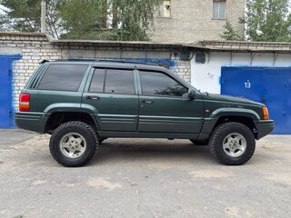 1998 Jeep Grand Cherokee I (ZJ) Рестайлинг, зелёный, 995000 рублей, вид 4