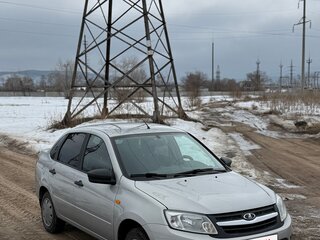 2016 Lada (ВАЗ) Granta I, серебристый, 460000 рублей, вид 4