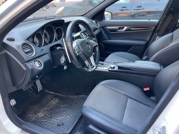 2012 Mercedes-Benz C-Класс 180 BlueEFFICIENCY III (W204) Рестайлинг, белый, 1750000 рублей - вид 6