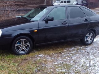 2010 Lada (ВАЗ) Priora I, чёрный, 395500 рублей, вид 2