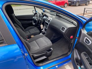 2007 Peugeot 307 I Рестайлинг, синий, 270000 рублей, вид 5
