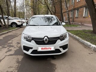 2019 Renault Logan II Рестайлинг, белый, 445000 рублей, вид 1