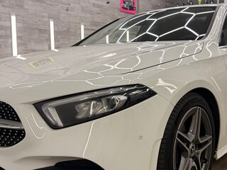 2018 Mercedes-Benz A-Класс 200 IV (W177), белый, 2400000 рублей, вид 4