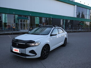 2021 Volkswagen Polo VI, белый, 1350000 рублей, вид 1