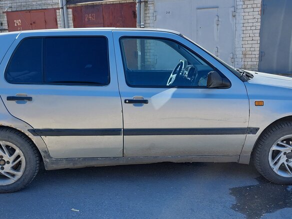 1995 Volkswagen Golf III, серый, 130000 рублей - вид 3