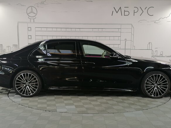 2024 Mercedes-Benz S-Класс 500 4MATIC VII (W223), чёрный - вид 5