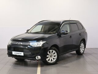 2014 Mitsubishi Outlander III, чёрный, 1199000 рублей, вид 2