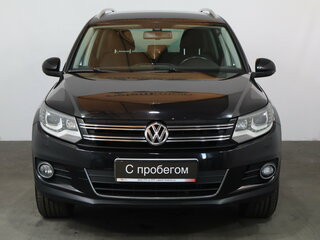 2013 Volkswagen Tiguan I Рестайлинг, чёрный, 1449000 рублей, вид 2
