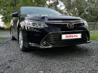 2015 Toyota Camry VII (XV50) Рестайлинг, чёрный, 1950000 рублей, вид 1