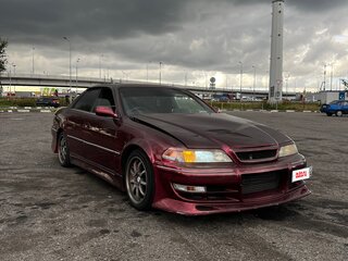 1998 Toyota Mark II VIII (X100), красный, 1850000 рублей, вид 3
