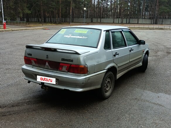 2009 Lada (ВАЗ) 2115, серебристый, 160000 рублей - вид 3