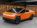2024 Tesla Cybertruck Cyberbeast, оранжевый, 18500000 рублей - вид 2