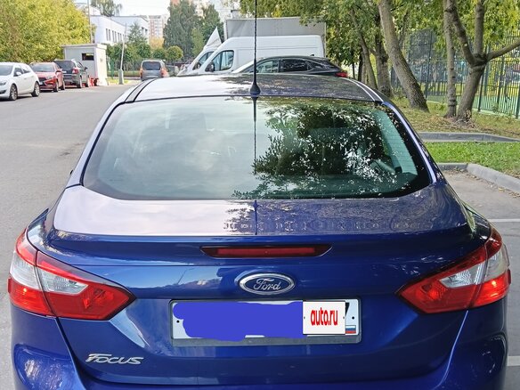 2014 Ford Focus III, синий, 750000 рублей - вид 2
