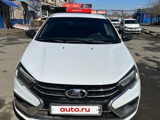 2023 Lada (ВАЗ) Vesta I Рестайлинг (NG), белый, 800000 рублей, вид 1