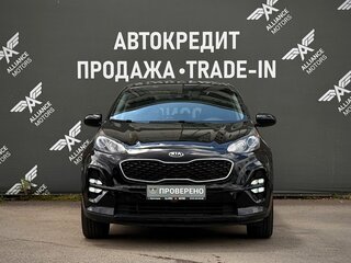 2020 Kia Sportage IV Рестайлинг, чёрный, 1865000 рублей, вид 2