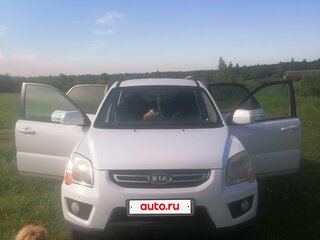 2010 Kia Sportage II Рестайлинг, белый, 860000 рублей, вид 2