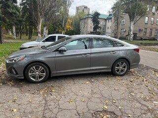 2018 Hyundai Sonata VII (LF) Рестайлинг, серый, 1750000 рублей, вид 5