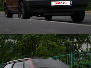 1996 Lada (ВАЗ) 21099, пурпурный, 266000 рублей, вид 5