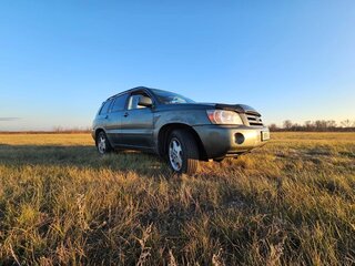 2004 Toyota Highlander I (XU20) Рестайлинг, зелёный, 850000 рублей, вид 3