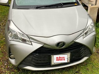 2018 Toyota Vitz III (XP130) Рестайлинг 2, серый, 1175000 рублей, вид 1