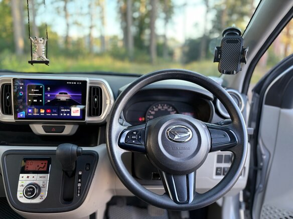 2019 Daihatsu Boon III Рестайлинг, серебристый, 950000 рублей - вид 9
