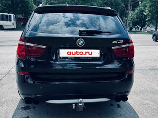 2012 BMW X3 28i xDrive II (F25), чёрный, 1630000 рублей, вид 5