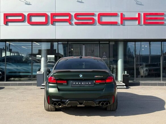 2022 BMW M5 CS VI (F90) Рестайлинг, зелёный - вид 2