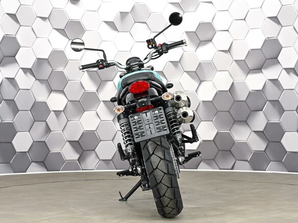 2025 Triumph Scrambler, зелёный - вид 5