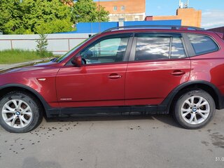 2009 BMW X3 25i I (E83) Рестайлинг, красный, 950000 рублей, вид 5