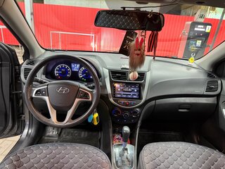 2011 Hyundai Solaris I, серый, 770000 рублей, вид 3