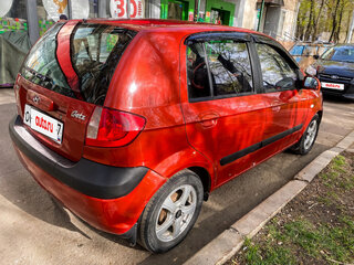 2006 Hyundai Getz I Рестайлинг, красный, 690000 рублей, вид 3