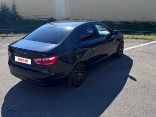 2019 Lada (ВАЗ) Vesta I, чёрный, 1130000 рублей, вид 4